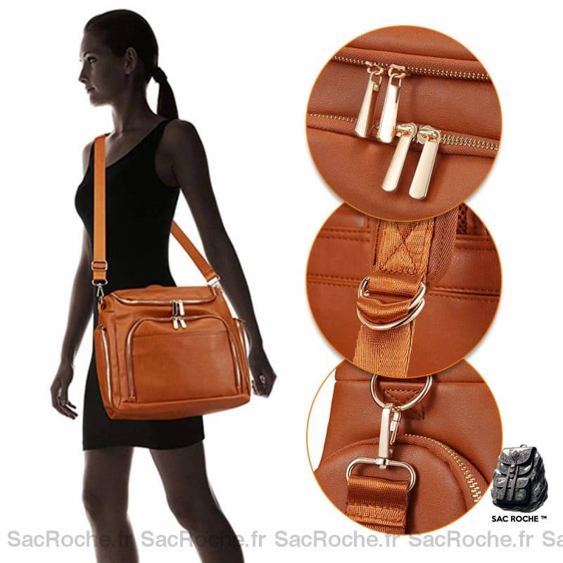 Sac À Couches Bébé 7 En 1 Dos