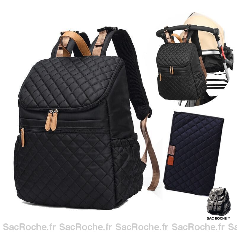 Sac À Couches Bébé Avec Tapis Dos