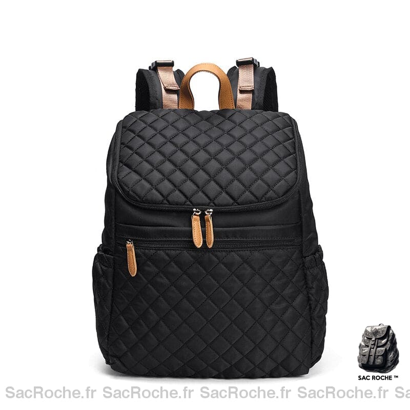 Sac à couches avec tapis pour bébé - Noir - Couche Sac à langer