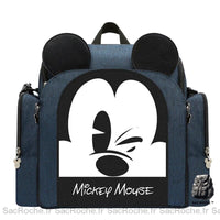 Sac à couches bébé Mickey - modèle Bleu - Sac Roche ™