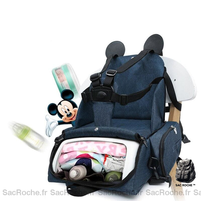 Sac À Couches Bébé Mickey Dos