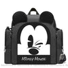 Sac à couches Mickey pour bébé - Gris - Couche Sac à langer