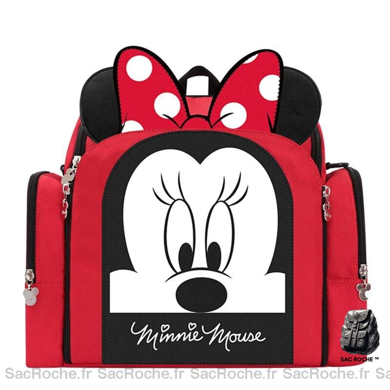 Sac à couches Mickey pour bébé - Rouge - Minnie Mouse Mickey la souris