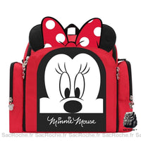 Sac à couches bébé Mickey - modèle Rouge - Sac Roche ™