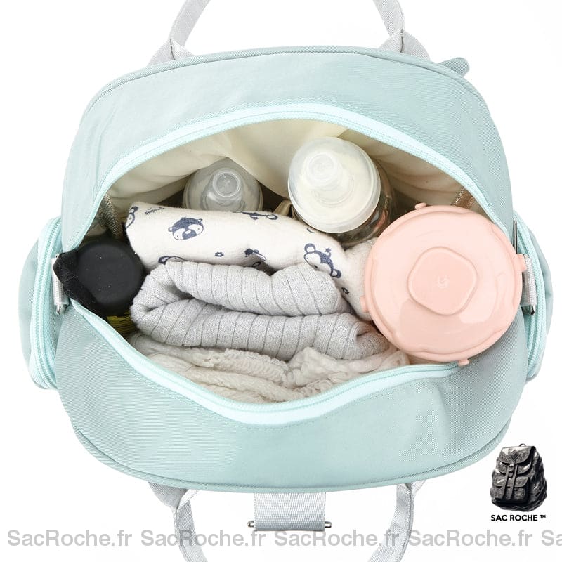 Sac À Couches Dessin Animé Maman Dos Bébé