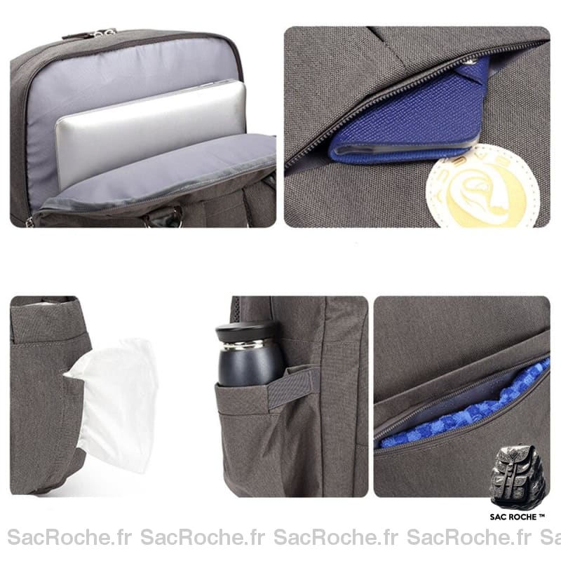 Sac À Couches Multifonction Maman Dos Bébé