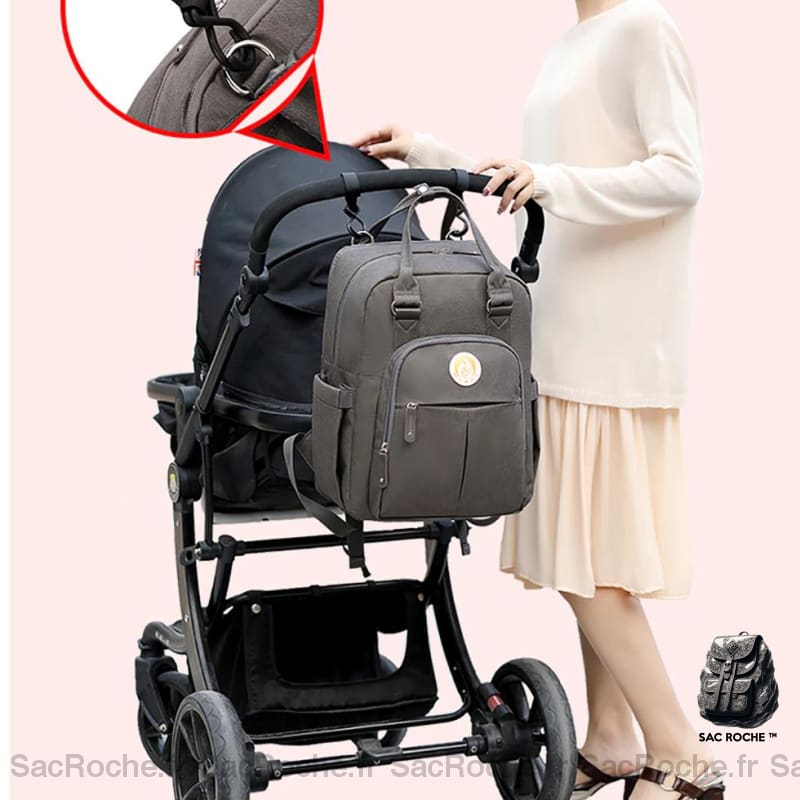 Sac À Couches Multifonction Maman Dos Bébé