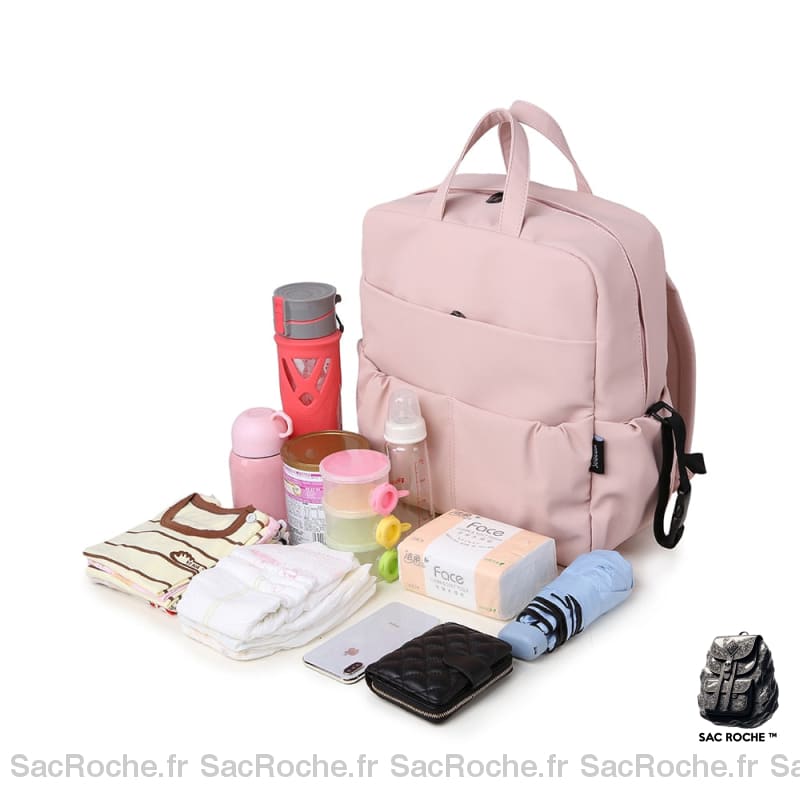 Sac À Couches Nouveau-Né Spacieux Dos Bébé