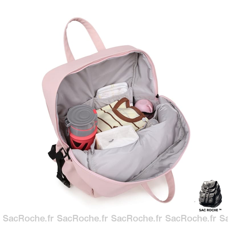 Sac À Couches Nouveau-Né Spacieux Dos Bébé