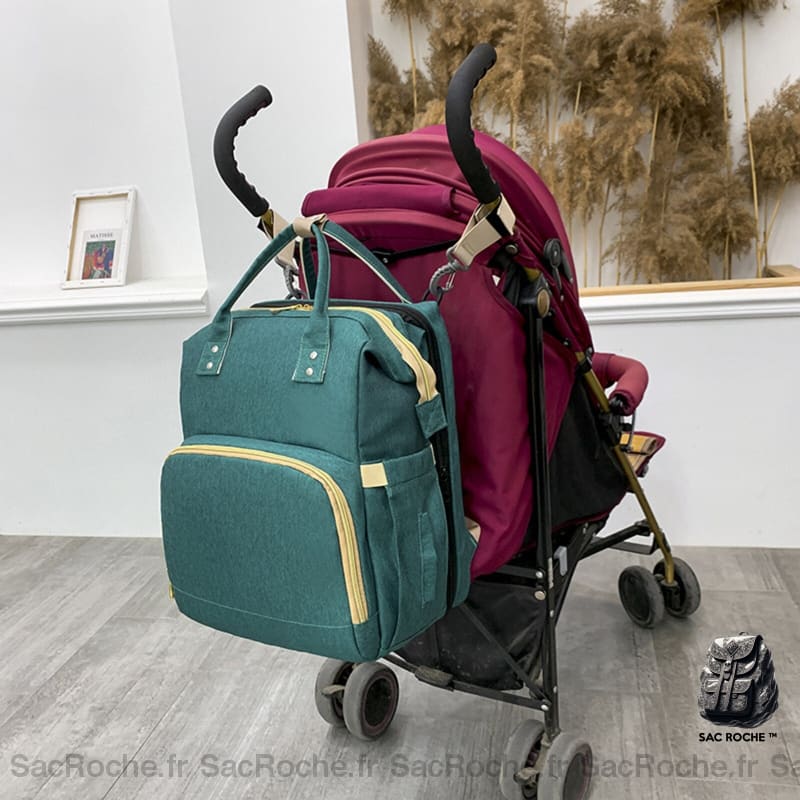 Sac À Couches Pliable Pour Bébé Dos