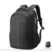 Sac À Dos 15.6 Pc Portable Noir Sac Ordinateur
