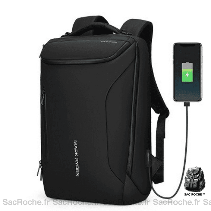 Sac À Dos 17 Pouces Pour Portable Noir Sac Ordinateur