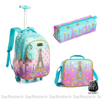 Sac à dos 3 en 1 fille Eiffel - Sac Roche ™