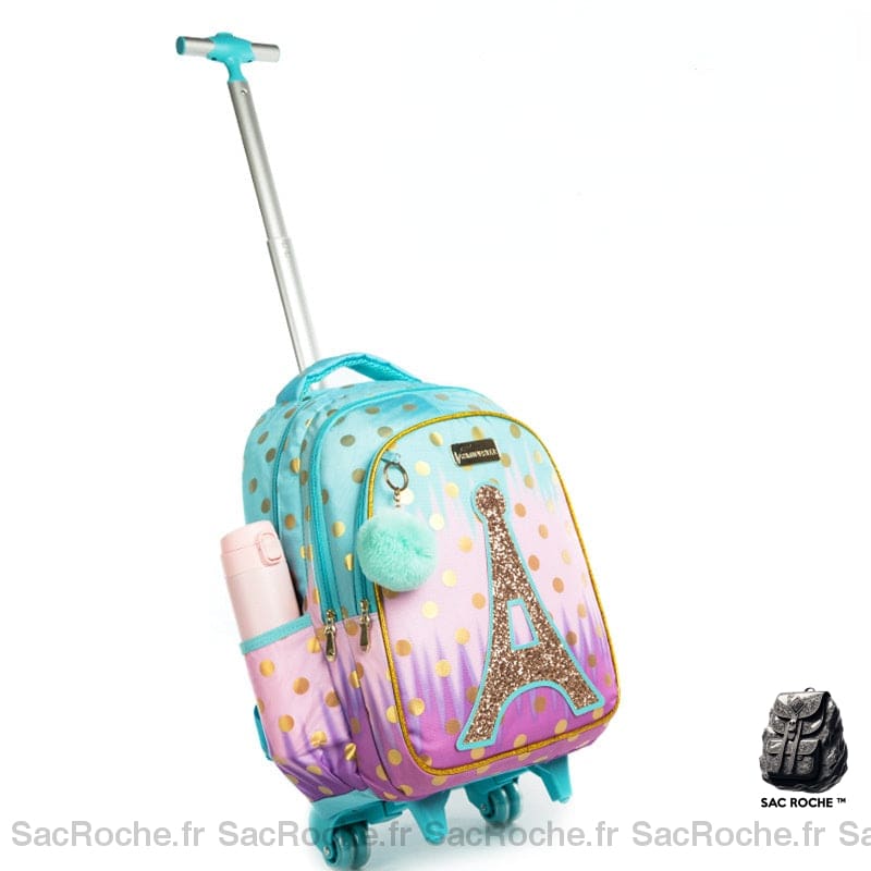 Sac À Dos 3 En 1 Fille Eiffel Enfant