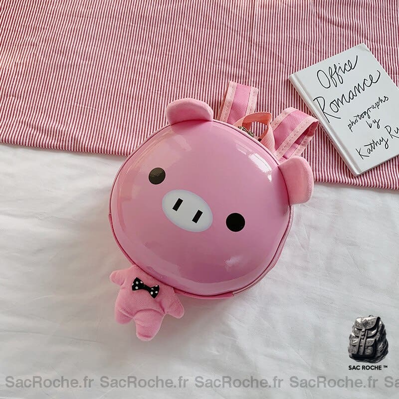 Mini sac à dos dessin animé 3D pour enfant - Rose - Sac Sac à dos