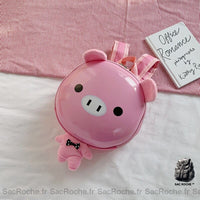 Sac à dos 3D enfant animé - modèle Rose - Sac Roche ™