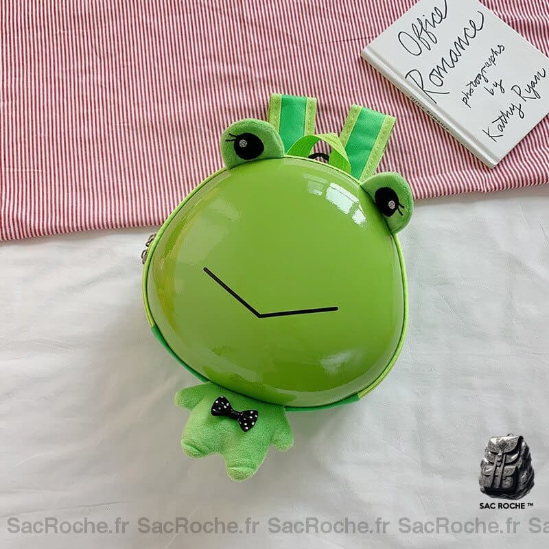 Mini sac à dos dessin animé 3D pour enfant - Vert - Sac à dos scolaire Sac à dos