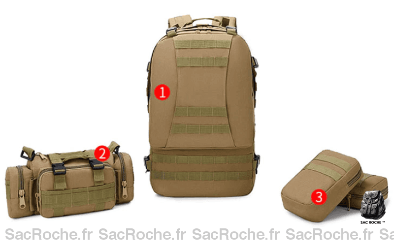 Sac À Dos 50L Militaire Sport