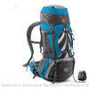 Sac À Dos 70L Randonnée Bleu Sac