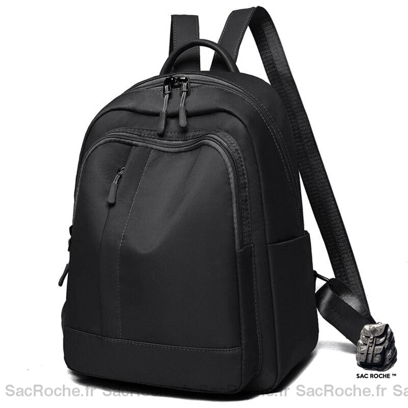 Sac à dos adolescente en oxford - Noir - Sac à dos Sac à dos pour ordinateur portable