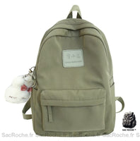 Sac à dos ado imperméable nylon - modèle Vert - Sac Roche ™