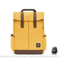 Sac à dos anti-déchirures robuste - modèle Jaune - Sac Roche ™