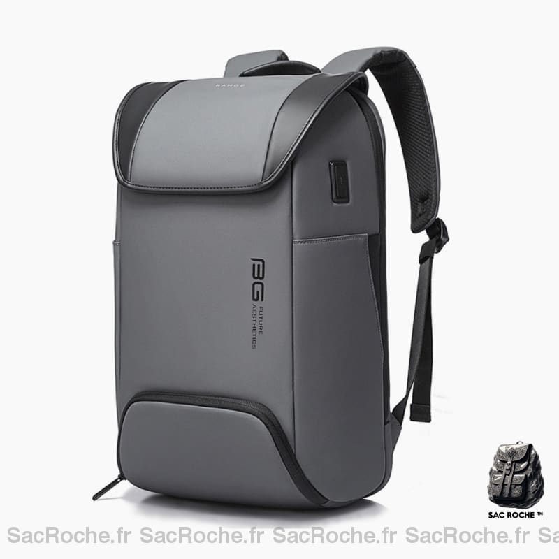 Sac À Dos Anti-Pickpocket Bange Gris Sac Antivol