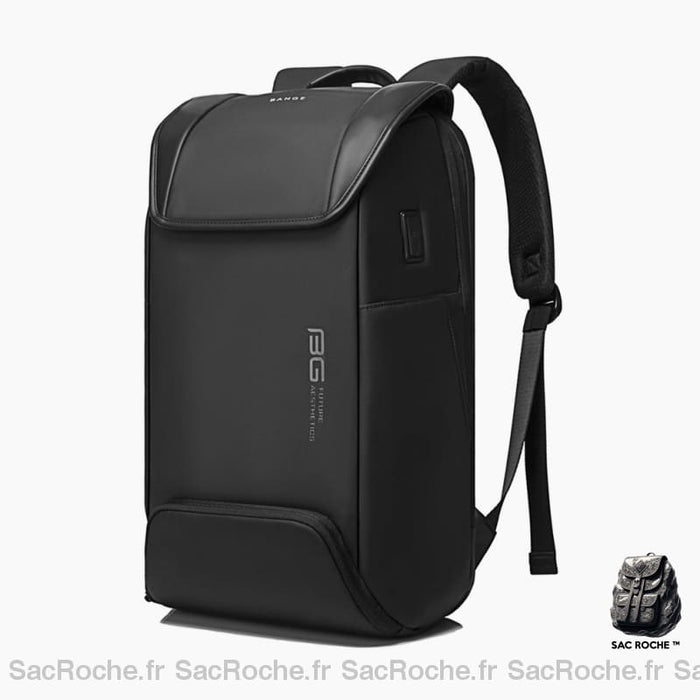 Sac À Dos Anti-Pickpocket Bange Noir Sac Antivol