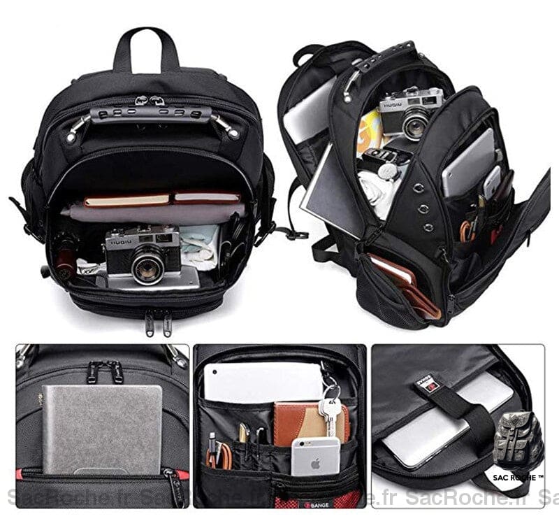 Sac À Dos Anti-Vol Voyage Homme Travail