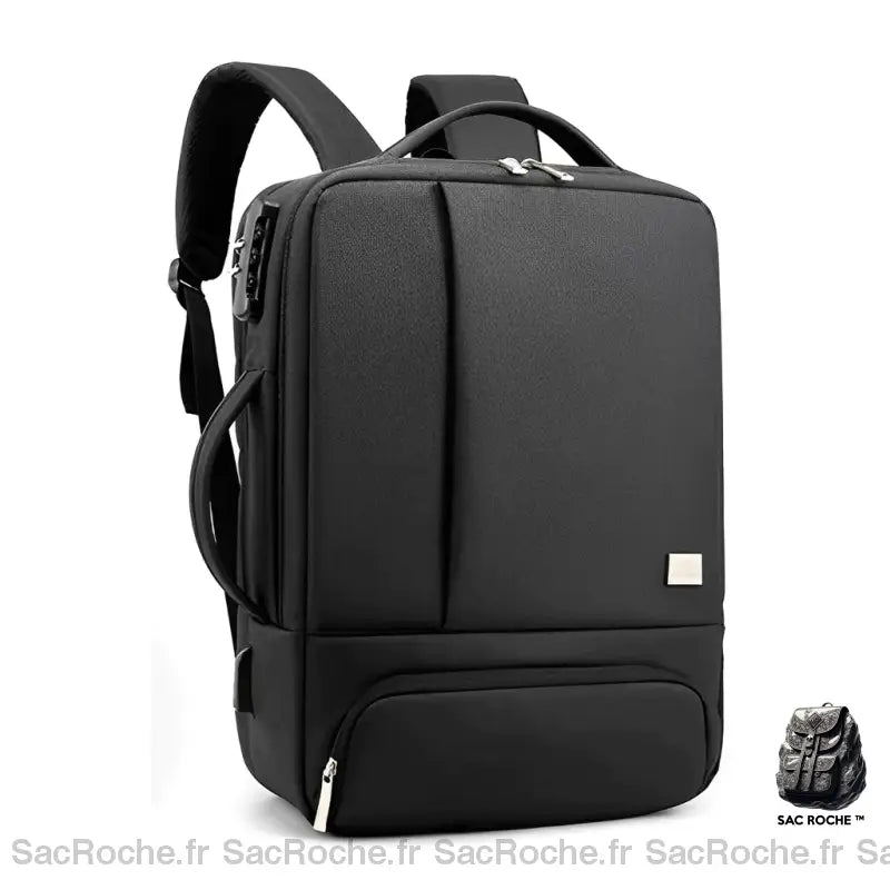 Sac À Dos Antivol 15.6 Portable Noir Sac Ordinateur