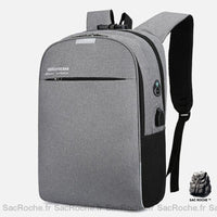 Sac à dos antivol avec port USB - Sac Roche ™