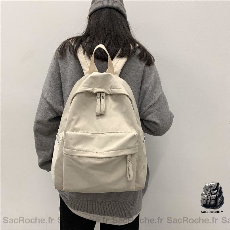 Sac À Dos Antivol En Toile Femme
