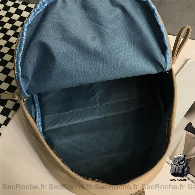 Sac À Dos Antivol En Toile Femme
