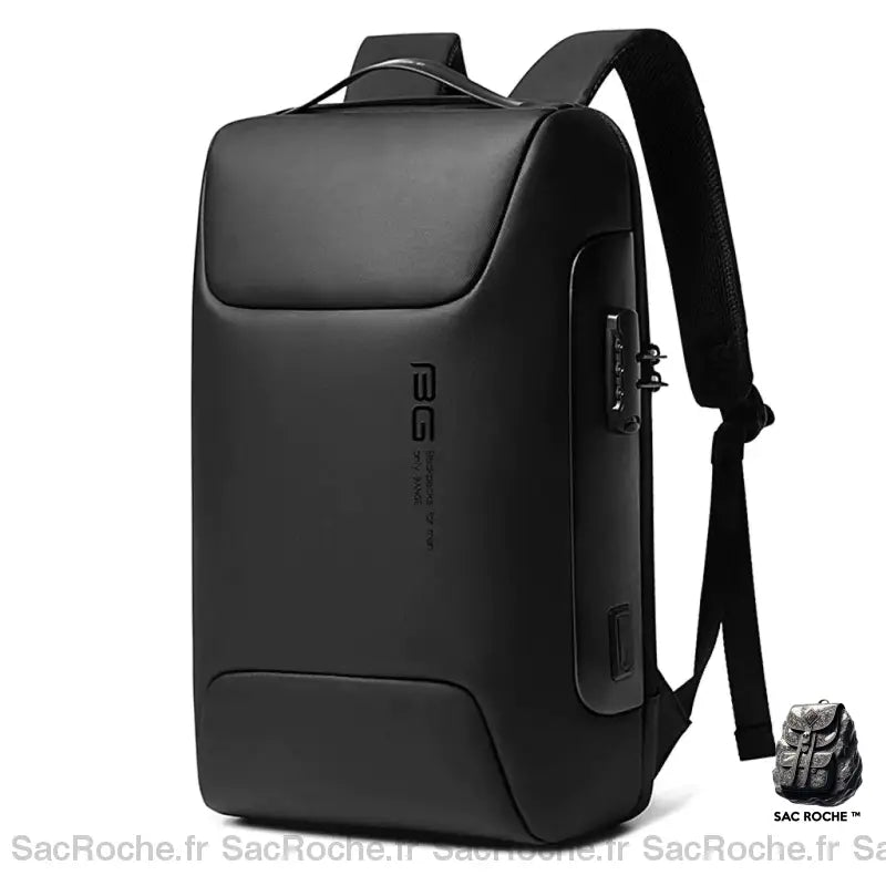 Sac À Dos Antivol Femme Ordinateur Noir Sac