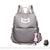 Sac à dos antivol femme uni - modèle Gris - Sac Roche ™