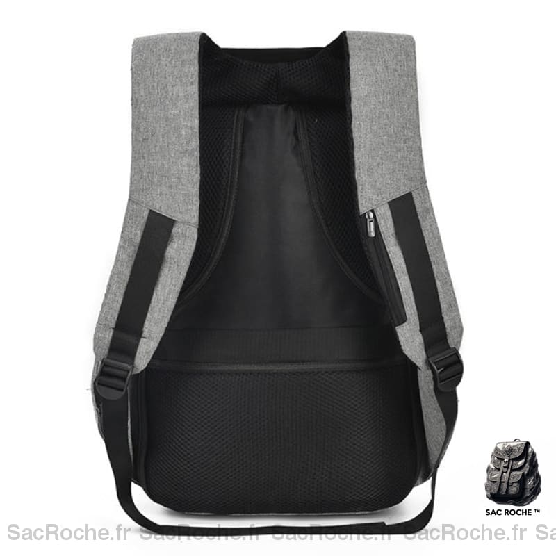 Sac À Dos Antivol - Fermeture Invisible Dos Homme