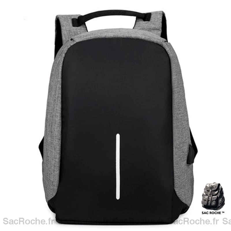 Sac À Dos Antivol - Fermeture Invisible Dos Homme