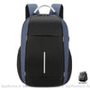 Sac À Dos Antivol - Grande Capacité Multifonctionality Bleu Sac A Dos Ordinateur