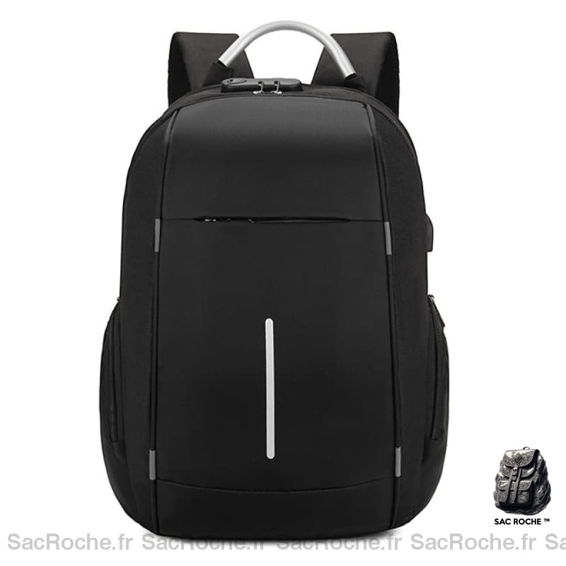 Sac À Dos Antivol - Grande Capacité Multifonctionality Noir Sac A Dos Ordinateur