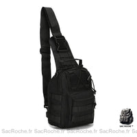 Sac à dos bandoulière compact - modèle Noir - Sac Roche ™
