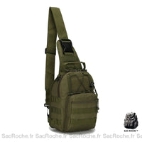 Sac à dos bandoulière compact - modèle Vert - Sac Roche ™
