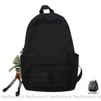 Sac à dos basique - modèle Noir - Sac Roche ™