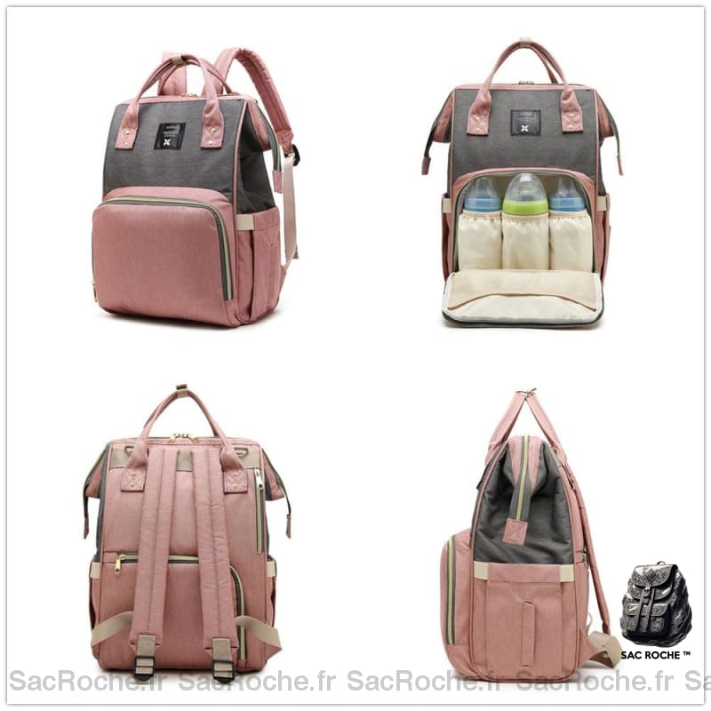 Sac À Dos Bébé 3 Rangs Biberons
