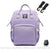 Sac à dos bébé 3 rangs biberons - modèle Violet - Sac Roche ™