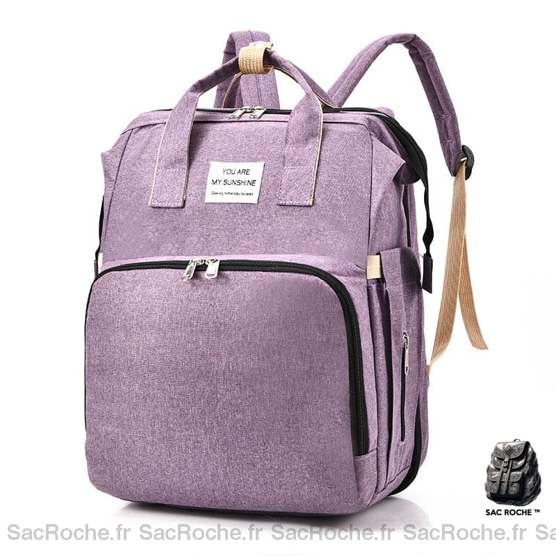 Sac à dos lange bébé - Rose - Couche Sac à langer