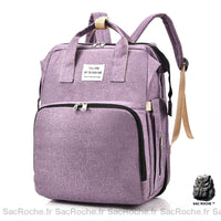 Sac à dos bébé lange - modèle Rose - Sac Roche ™