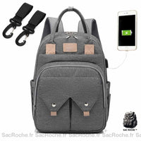 Sac à dos bébé rechargeable USB - Sac Roche ™