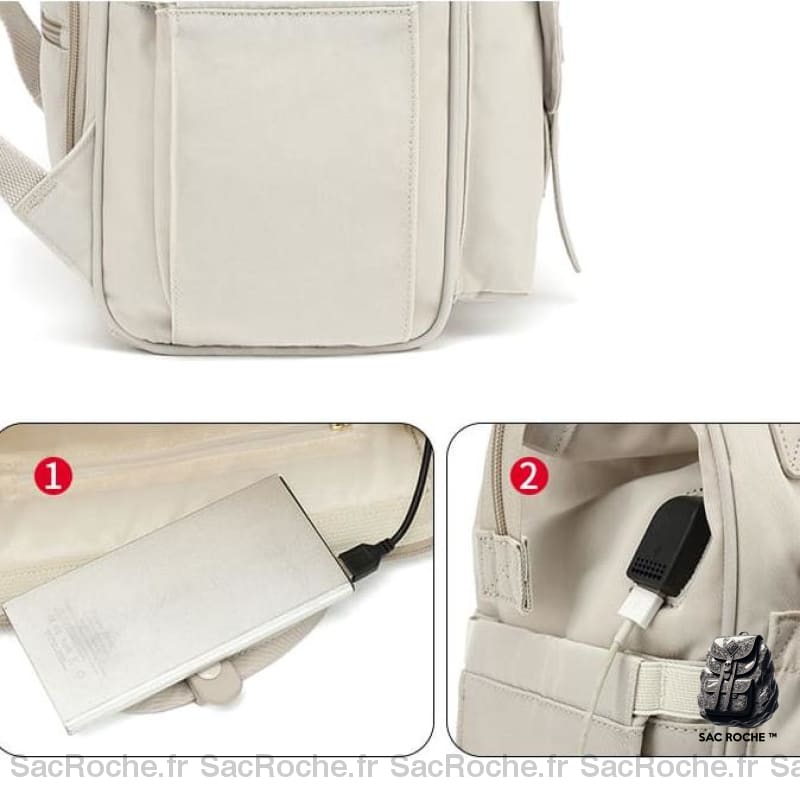 Sac À Dos Bébé Usb Port De Chargement