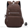 Sac À Dos Beige Femme Multipoche Marron Sacs Dos Scolaire