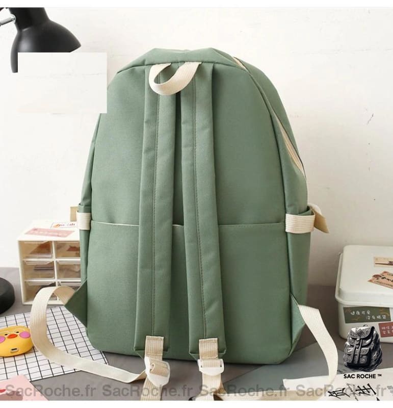 Sac À Dos Bicolore Avec Peluche Ours Petit Dos Femme